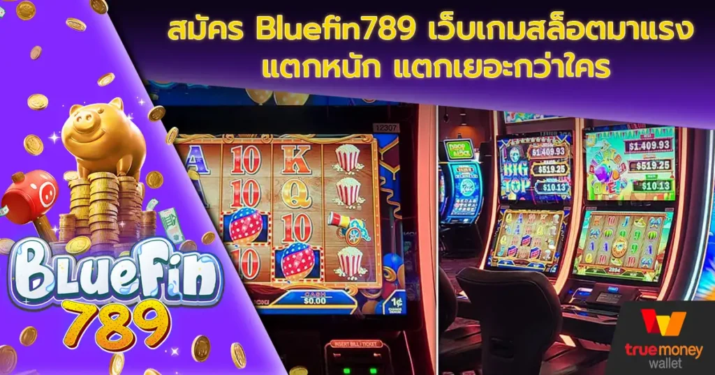 สมัคร Bluefin789 เว็บเกมสล็อตมาแรง แตกหนัก แตกเยอะกว่าใคร